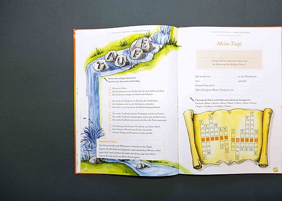 Erstkommunion Erinnerungsbuch Bilder Vorbereitung